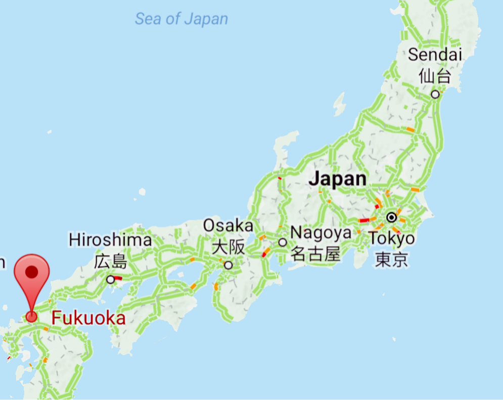 Southern Japan – Fukuoka